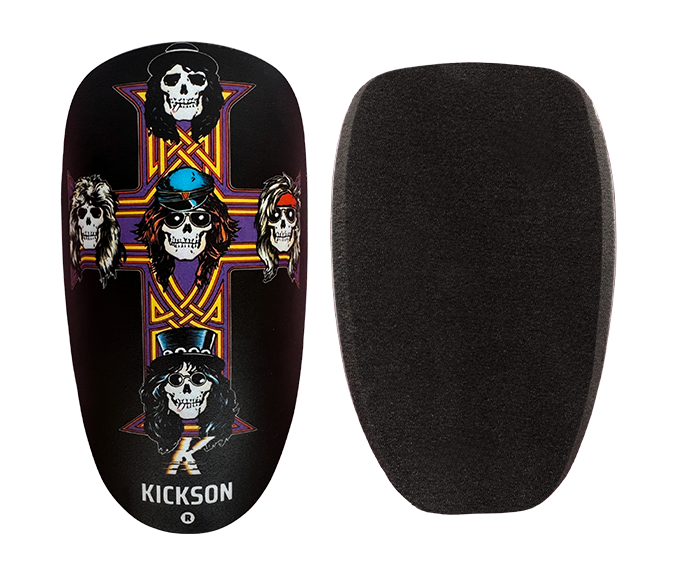 Kickson Elite shin guards close-up lightweight flexible design