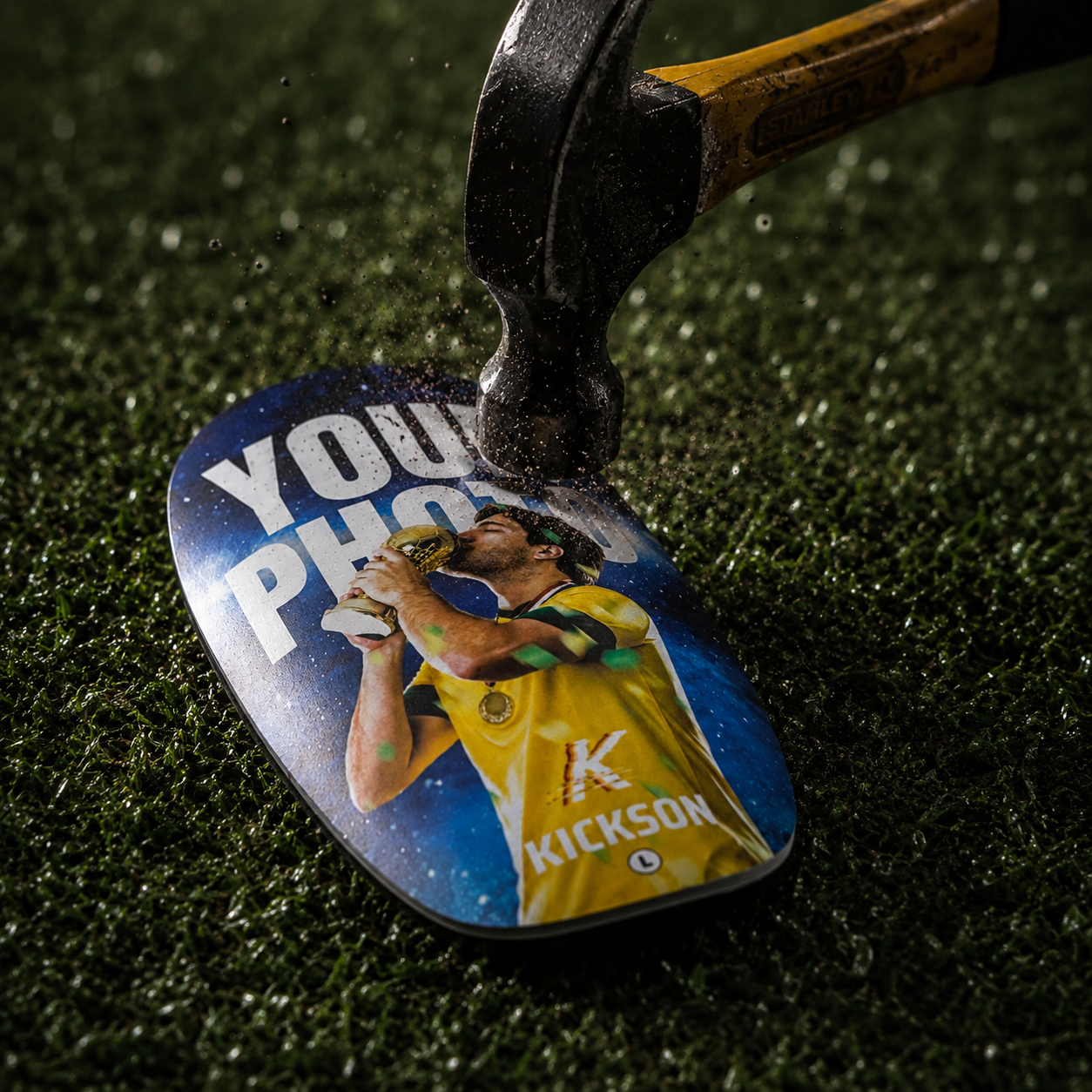 4K IMPACT-FREEZE FOAM Kickson shin pad